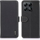 Xiaomi 14T ケース 手帳型 本革 シャオミ 14T カバー 本革 財布型 シュリンクカーフレザー 高級本皮 ライチ柄 良い触り心地 サイドマグネット式...
