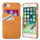 iPhone 6 6S スマホケース PUレザー PC 超薄型 手作り 復古調 擦り傷 防止 耐衝撃 多機種対応 手に馴染み「カード収納2枚」[ワイヤレス充電」...