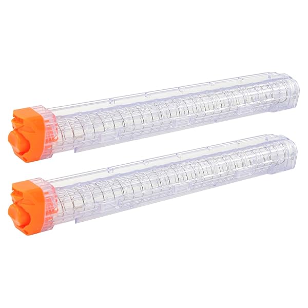 ナーフライバル Apollo XV-700/Zeus XV-1200対応 12連交換用マガジンクリップ（クリア・2個入り）