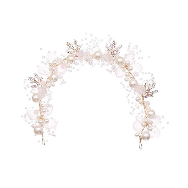 髪飾り カチューシャ 子供 ヘッドドレス パール 結婚式 ヘアアクセサリー ヘアバンド フラワー ガール 発表会 入学式 卒業式