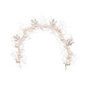 髪飾り カチューシャ 子供 ヘッドドレス パール 結婚式 ヘアアクセサリー ヘアバンド フラワー ガール 発表会 入学式 卒業式