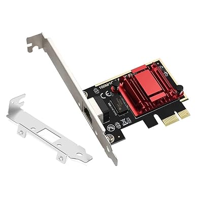 2.5G PCI-EネットワークカードRTL8125BチップギガビットイーサネットPCI Expressネットワークカード10/100/2500Mbps 1Gbps/2.5Gbps RJ45 LAN PC