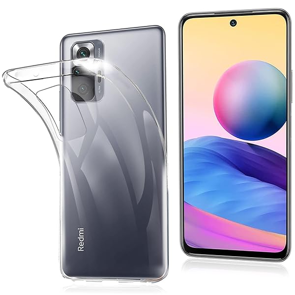 対応 Xiaomi Redmi Note 10 JE 用のケース 対応 Redmi Note 10 JE XIG02 用のカバー クリア TPU透明保護 ソフト シリコンケース 薄型 落下防止 衝撃吸収 耐衝撃 柔らかい手触り クリア 10 JE X