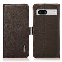 For Google Pixel 7a ケース 手帳型 本革 ピクセル 7a 本革 カバー 財布型 高級本皮 シュリンクカーフレザー シンプル手帳ケース 耐摩擦...