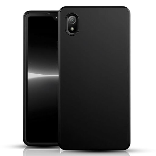 Xperia Ace III ケース マットブラック【携帯便利 ストラップホール付き】SO-53C/SOG08 対応 カバー 超薄型 軽量 擦り傷防止 落下防止 滑り止め TPUケース 指紋防止 ワイヤレス充電対応 Xperia Ace III ケース マットブラック【携帯便利 ストラップホール付き】SO-53C/SOG08 対応 カバー 超薄型 軽量 擦り傷防止 落下防止 滑り止め TPUケース 指紋防止 ワイヤレス充電対応