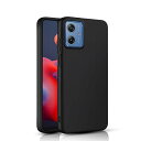Moto G64 5G ケース Motorola G64 /G64Y 5G スマホケース シリコン オッポ リノ 耐衝撃 ソフト 黒 薄型 ストラップホール付き アクMoto g64 5G/g64y 5G カバー ブラック