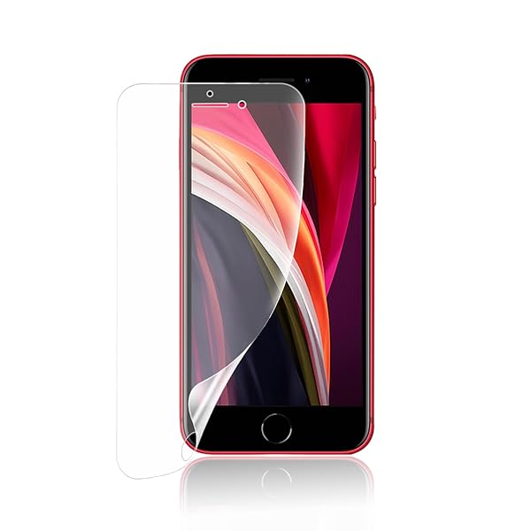 【アンチグレア 1枚セット】iPhone SE3用 フィルム iPhone SE2 専用 アンチグレア フィルム 非ガラス 【指紋認証対応】TPU全面保護/キズ...