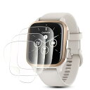 【3枚セット】For GARMIN(ガーミン) Venu Sq 2/Venu Sq 2 Music 用 フィルム 柔らかいTPU製 3D全面保護 薄い 気泡レス...
