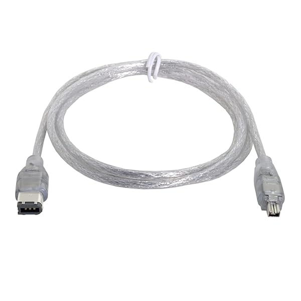 Firewire 400 IEEE 1394 6ピン - 4ピン iLink ケーブル カメラビデオカメラ用