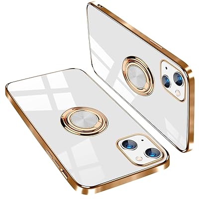 iphone 13 ケース MagSafe対応 iphone 13 ケース リング付き iphone13 スマホケース アイフォン13 カバー 軽量 薄い 耐衝撃 TPU スタンド機能 擦り傷防止 落下防止 車載ホルダー対応 ストラップホール付き( iphone 13 ケース MagSafe対応 iphone 13 ケース リング付き iphone13 スマホケース アイフォン13 カバー 軽量 薄い 耐衝撃 TPU スタンド機能 擦り傷防止 落下防止 車載ホルダー対応 ストラップホール付き(