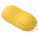 UnivoColors 人間工学に基づいたメモリフォームマウス用リストレスト プレミアムPU素材 低反発クッション 手首サポート PCゲーム&オフィスワークに最適 疲労低減 体圧分散性能 手首痛み緩和 底面に滑り止め(イエロー,wr)