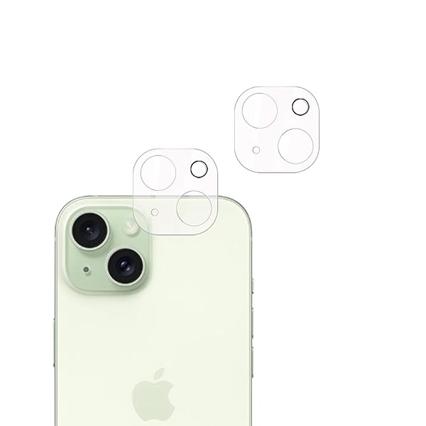 iPhone 15 / iPhone 15 Plus  ե 3ݸ 9H ɻ ɿɻ ˢ ե...