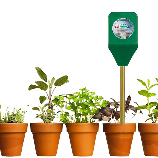 土壌水分計 土壌水分測定器 観葉植物 電池不要 土壌湿度計 水やりチェッカー 水分量計測 簡易型 差し込..