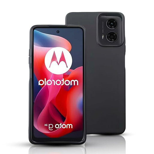 Moto G24 ケース マットブラック【柔軟性 TPU素材】擦り傷防止 指紋防止 衝撃吸収 着脱簡単 Motorola Moto G24 カバー 全面保護 軽量 薄型 携帯便利【ストラップホール付き】黒 Moto G24 ケース マットブラック【柔軟性 TPU素材】擦り傷防止 指紋防止 衝撃吸収 着脱簡単 Motorola Moto G24 カバー 全面保護 軽量 薄型 携帯便利【ストラップホール付き】黒