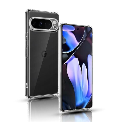 Pixel 9 / 9 Pro 用 ケース 薄型 軽量 衝撃吸収 黄ばみ無し ワイヤレス充電対応 ストラップホール付き Google pixel 9/9Pro 適応用 透明 カバー Pixel 9 / 9 Pro 用 ケース 薄型 軽量 衝撃吸収 黄ばみ無し ワイヤレス充電対応 ストラップホール付き Google pixel 9/9Pro 適応用 透明 カバー