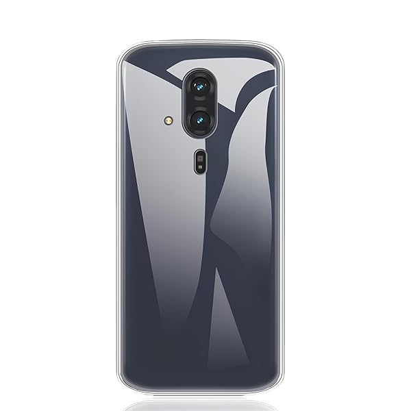 For FCNT らくらくスマートフォン F-53E 耐衝撃 ケース F-53E カバー ストラップホール クリア 指紋防止 軽量 薄型 衝撃吸収ポケット内蔵 TPU ケース