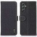 Galaxy S24 FE ケース 手帳型 本革 ギャラクシーS24 FE SM-S721Q/SCG30 カバー 本革 財布型 シュリンクカーフレザー 高級本皮...