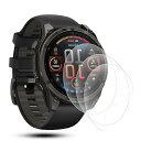 【3枚セット】対応 GARMIN(ガーミン)fenix 8 Sapphire AMOLED 47mm保護フィルム ガーミンfenix 8 Sapphire AM...