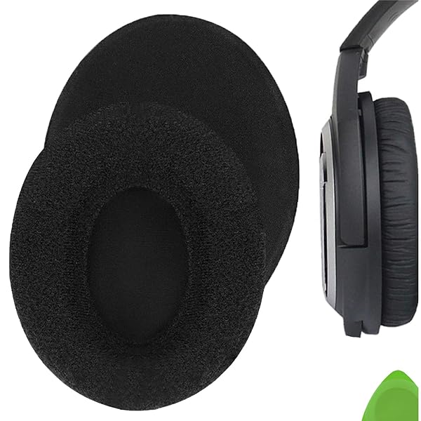 イヤーパッド Comfort 互換性 パッド ゼンハイザー Sennheiser HD418, HD419, HD428, HD429, HD438, HD439, HD448, HD449 ヘッドホンに対応 イヤパッド/イヤークッション/イヤーカッ