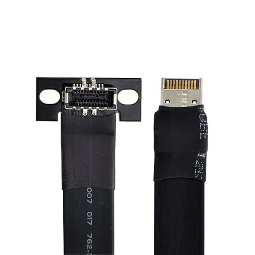 USB 3.2 Gen 2 USB 3.1 Type-E フロントパネルソケット マザーボードヘッダー延長ケーブル 50cm USB 3.2 Gen 2 USB 3.1 Type-E フロントパネルソケット マザーボードヘッダー延長ケーブル 50cm