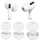 【6個入り】 for AirPods Pro イヤーピース 2024 AirPods Pro 2 シリコン イヤーチップ (SMLサイズ 3ペア) イヤーチップ 交換用 体熱活性化メモリーフォーム外部ノイズ低減 音質向上 遮音性 ソフト 滑り止め 柔(2)