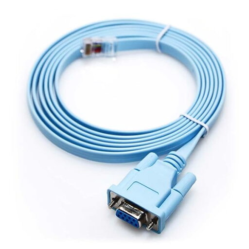 コンソールケーブル RJ-45 DB-9 シリアルケーブル Cisco 互換ケーブル (RJ45-DB9) コンソールケーブル RJ-45 DB-9 シリアルケーブル Cisco 互換ケーブル (RJ45-DB9)