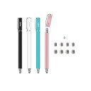 スタイラスペン (第2世代)4本セットタッチペン スマホ iPhone iPad スタイラスペン Android スマートフォン タブレット用 ペン導電繊維ペン...