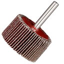 ヤナセ インパクト用 軸付フラップホイール【10個入り】円筒形φ35×高さ25×軸径6mm 粒度A#80#120# 180#240#320軸付フラップホイール (#80-10PCS)