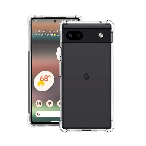 対応 Google Pixel 6a ケース 柔軟 TPU カバー 全透明 散熱加工 黄変しにくい pixel6a ケース [ 全面保護カバー 耐衝撃 落下防止 すり傷防止 薄型 軽量 携帯便利 ] google pixel6a ケースWK-T-G6