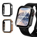【2枚セット】 アップルウォッチ 防水 カバー 保護 iWatch 40mm SeriesSE SeriesSE2 Series6 Series5 Series4 直角エッデザイン apple watch 用 ケース 対応 40mm ローズゴールド