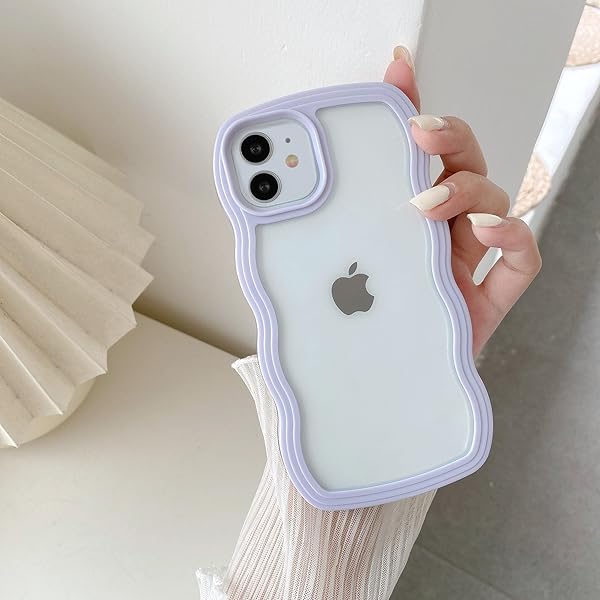 iPhone 12ケース iPhone 12 Proケース クリア TPUカバー おしゃれ 韓国 可愛い 透明 薄型 軽量 耐衝撃 スマホケース ワイヤレス充電対応 ストラップホール付き アイフォン 12/12 Pro ケース 6.1インチ 対応 -