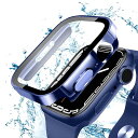 対応 Apple Watch ケース Series SE2/SE/6/5/4 40mm 防水 ケース 3D直角エッジデザイン メッキ加工 アップルウォッチ カバー ガラスフィルム 一体型 アップルウォッチ ケース 耐衝撃 Apple Watch カバ