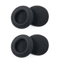 ヘッドホンカバー イヤーパッド カバー 交換用 55mm 4個 スポンジ 製 高弾性 耐久性