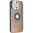 iPhone 15 Pro 用 ケース 冷却放熱 スマホケース 薄型軽量 レンズを完全に覆う一体型設計 Magsafe対応 アイフォン 15 Pro ケース 6.1インチ (iPhone15Pro シャンペンゴールド) LXW-15Pro-jin