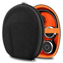 ケース Shield ヘッドホンケース 互換性 ハードケース 旅行用 ハードシェルケース ゼンハイザー Sennheiser, MPOWs, シュア Shure, ロジクール Logitech に対応 収納ポーチ付き (Black)