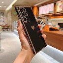 Galaxy S25 Ultra ケース docomo SC-52F / au SCG32 TPU カバー ハート 模様 おしゃれ 韓国 可愛い シンプル 薄型...