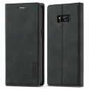 Samsung Galaxy S8 Plus スマホケース 携帯ケース 手帳型 高級PUレザー 艶なしPU革 TPU バンパー カード収納 スタンド機能 マグネ...