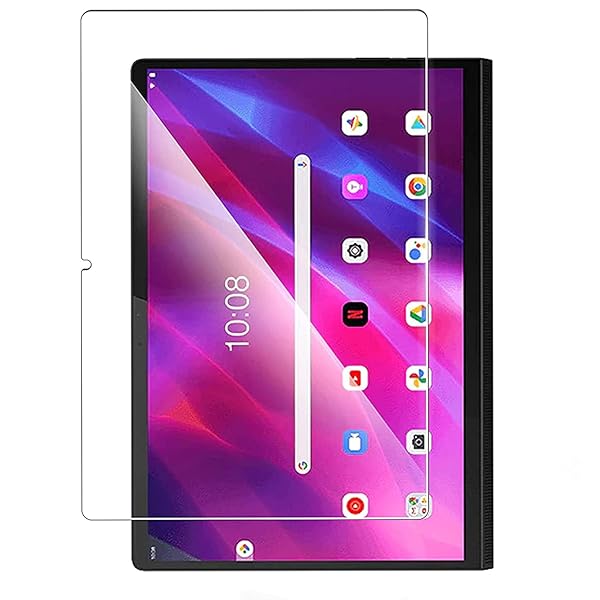 FOR Lenovo Yoga Tab 11 用 フイルム/Lenovo Yoga Tab 11 ガラスフイルム 強化ガラス 液晶保護フィルム 【日本旭硝子製/硬度9H/透過率101%/薄/気泡ゼロ/貼り付け簡単】