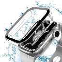 対応 Apple Watch ケース 41mm 防水ケース 3D直角エッジデザイン メッキ加工 アップルウォッチ カバー ガラスフィルム 一体型 アップルウォッチ ケース 耐衝撃 apple watch カバー 全面保護 高透過率 Apple Wat