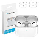 AirPods Pro2 用 ダストガード アップル エアーポッズ プロ2コーティング メタリックプレート ホコリガード 防塵 カバー 保護シール 汚れ防止 シ...