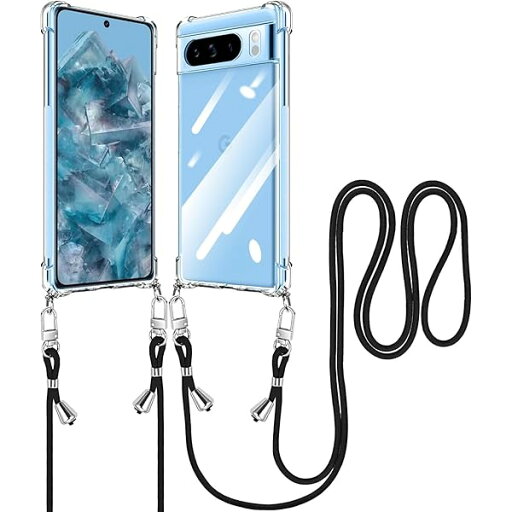 Pixel 8 Pro 用 ケース クリア ショルダー Pixel8 Pro 用 カバー ストラップ付き調節可能 耐衝撃 全面保護 ピクセル 8 Pro 用 スマホケース 肩掛け 斜めかけ 縄掛けケース 携帯カバー 紐付き TPU 柔軟 薄型 軽量 Pixel 8 Pro 用 ケース クリア ショルダー Pixel8 Pro 用 カバー ストラップ付き調節可能 耐衝撃 全面保護 ピクセル 8 Pro 用 スマホケース 肩掛け 斜めかけ 縄掛けケース 携帯カバー 紐付き TPU 柔軟 薄型 軽量