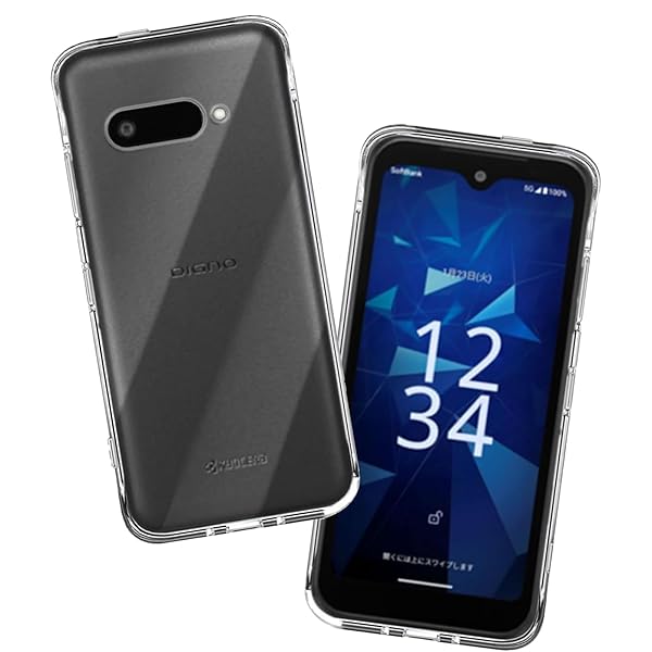 DIGNO BX3/BX3 Plus 用の スマホケース SX4/SX4 WiFi 用の カバー TPU 超薄型 全面保護 ケース ソフト ケース クリア シリ...
