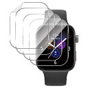 【4枚セッ】For AU Smart Watch フィルム 保護フィルム 柔らかい 24時間自動修復技術 衝撃吸収 飛散防止 3D全面保護 指紋対策 反射低減 気泡ゼロ 高透過率 高感度