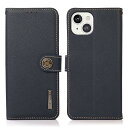 For iPhone ケース 15 Plus 手帳型 本革 For アイフォン カバー 15 プラス 本革 財布型 シュリンクカーフレザー 高級本皮 耐衝撃 マ...