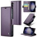 Galaxy S24 ケース 手帳型 財布型 SC-51E/ SCG25 ギャラクシー S24 カバー PUレザー カード収納 スマグネット式 タンド機能付き ...