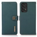 Galaxy A52 5G ケース 手帳型 本革 ギャラクシー A53 SC-53B 本革 財布型 シュリンクカーフレザー 高級本皮 耐衝撃 マグネット式ボタン...