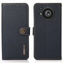 AQUOS R7 ケース 手帳型 本革 シャープ アクオスR7 SH-52C 本革 財布型 シュリンクカーフレザー 高級本皮 耐衝撃 マグネット式ボタン スピー...