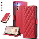UnivoColors Galaxy S23 FE(SCG24 au)キルティングレザー調 手帳型ケース エレガント 高質PU マグネット開閉式 カード収納機能...