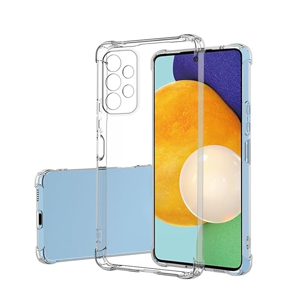 『全面保護 』Galaxy A53 5G 用のケース SC-53C/SCG15 用の保護カバー 薄型 TPU材質 『四隅がエアクッション構造』 耐衝撃 エクスペリア galaxy a53 5G 用のケース スマホケース 黄変防止/滑り止め/擦り傷防止
