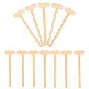 木製ハンマー ミニ 木槌 小型ハンマーおもちゃ ミニマレット 飾り物 小槌 ウッド 工具おもちゃ DIY 12個入 14cm